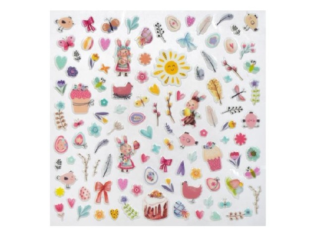 Наклейки объемные 